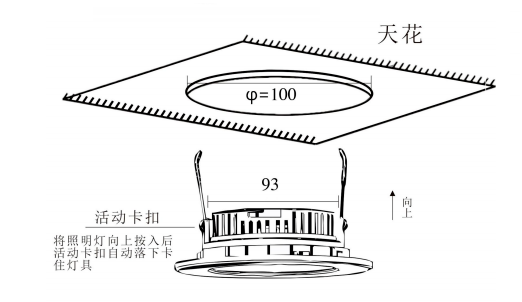 高新投三江“光箭”系列應急疏散系統(tǒng)照明燈具安裝及尺寸介紹
